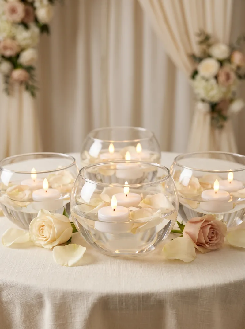 Floating LED Candles