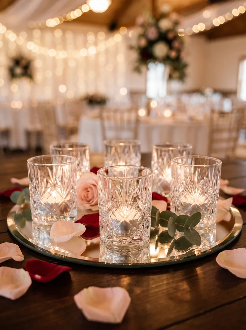 Glass Candle Holders
